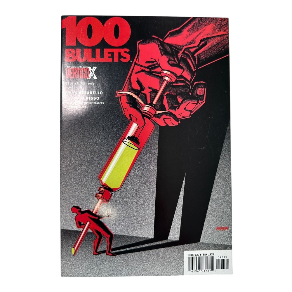 100 Bullets Comic Book Vertigo X Issue 48 Feb‎ 2004 Azzarello Risso